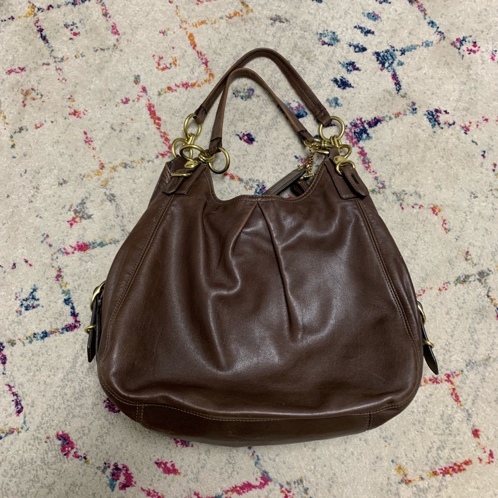 Coach Brown Leather Purse